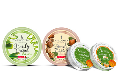 Linea creme per la famiglia Linea creme per la famiglia